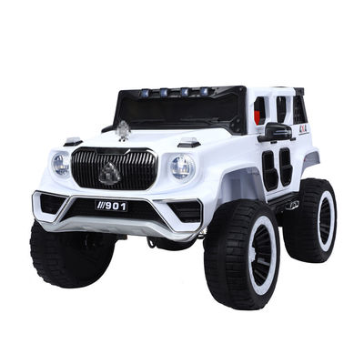 12V Electric Ride On Car Toy 2 asientos con asiento de cuero de control remoto y rueda EVA