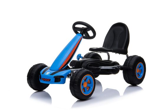 2022 Carro para niños con pedal Go-Kart Apto para 2-8 años de edad Tamaño de cartón 83*27*52