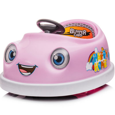 Unisex Ride On Electric Bumper Cars con mango de mano y control remoto