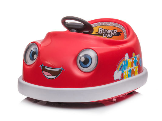 Unisex Ride On Electric Bumper Cars con mango de mano y control remoto