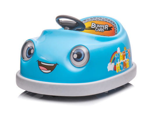 Unisex Ride On Electric Bumper Cars con mango de mano y control remoto