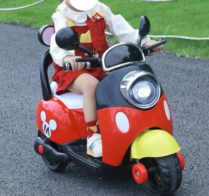 Unisex Classic 6V Electric Ride On Tricycle Motorcycle Car para niños de 2 a 5 años