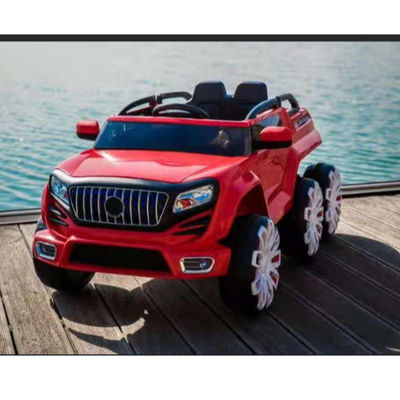 Autos para niños con control remoto 6*6 Autos eléctricos de paseo 12V con luces de rueda Juguetes educativos
