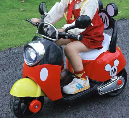 Unisex Classic 6V Electric Ride On Tricycle Motorcycle Car para niños de 2 a 5 años