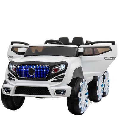 Autos para niños con control remoto 6*6 Autos eléctricos de paseo 12V con luces de rueda Juguetes educativos