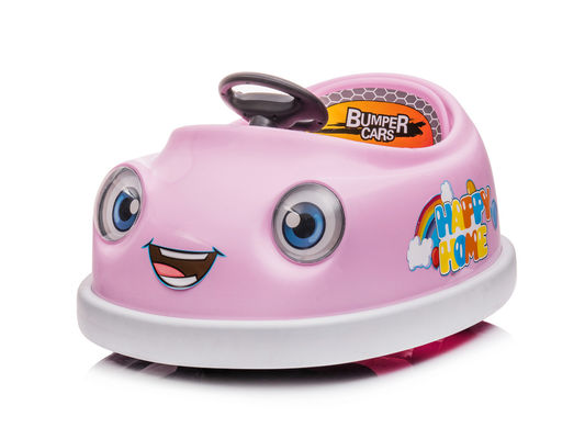 Luzes LED Display de música y energía 6v Electric Ride on Bumper Car para niños de 2 a 6 años