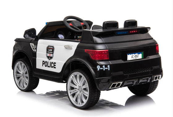 Viajar en Policía Coches de plástico Juguetes eléctricos para niños Música y luz incluidos