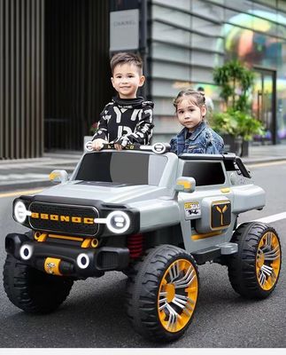 2023 Vehículo eléctrico de cuatro ruedas blanco PP para niños