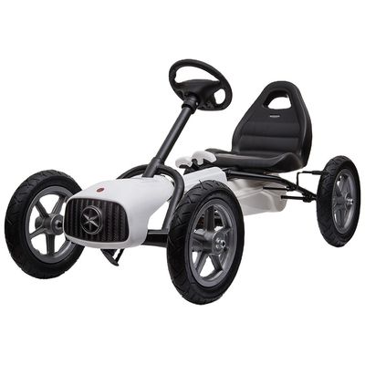 Niños de 5 a 12 años asientos ajustables paseo infantil en pedal go-karts coche con plástico PP