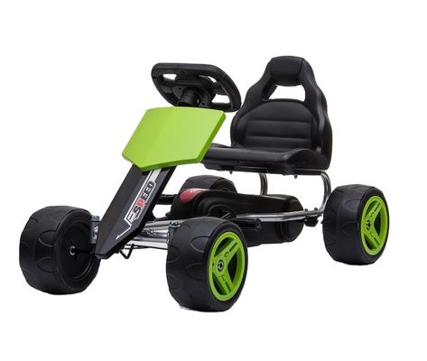 8 a 13 años asientos ajustables de rango Pedal de los niños Go-Kart coche con delante y atrás