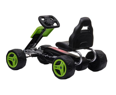 8 a 13 años asientos ajustables de rango Pedal de los niños Go-Kart coche con delante y atrás