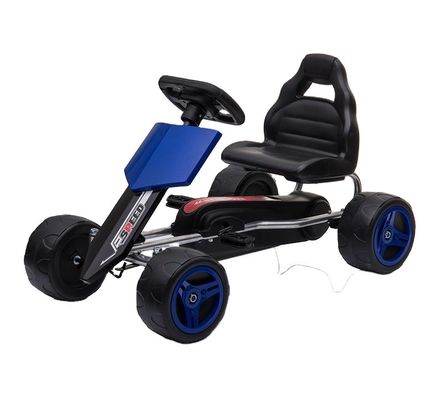 8 a 13 años asientos ajustables de rango Pedal de los niños Go-Kart coche con delante y atrás