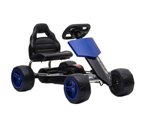 8 a 13 años asientos ajustables de rango Pedal de los niños Go-Kart coche con delante y atrás