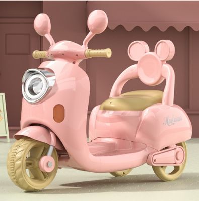 3-4 años Bebé en triciclo en coche juguete con batería y 78*66*38cm tamaño de cartón