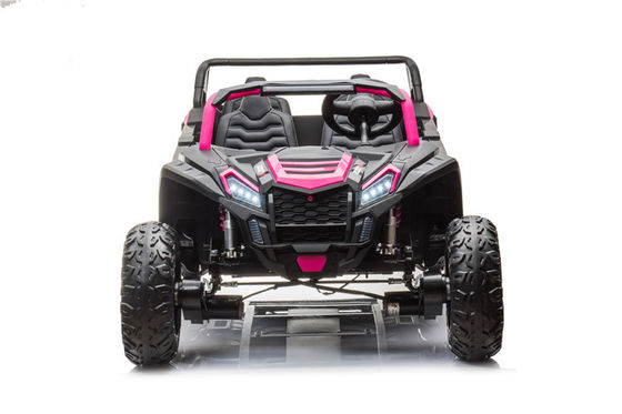 Popular 24v UTV de plástico de cuatro asientos de los niños de paseo en el coche eléctrico para niños edad adecuada