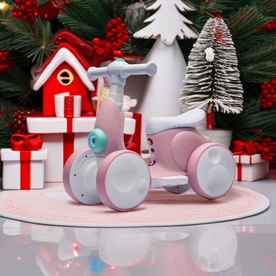 2023 Estilo de los niños paseo en bicicleta eléctrica de equilibrio scooter coche para niños PP plástico