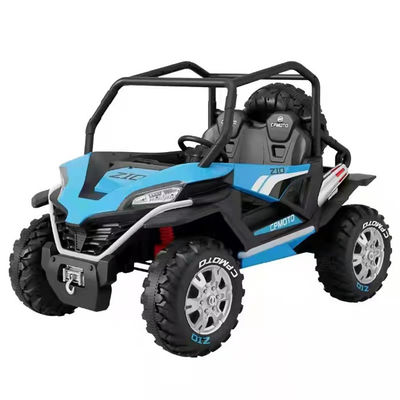 Popular 12V UTV Ride On Car para Niños Control remoto Luz LED Dos asientos Rojo Azul Blanco