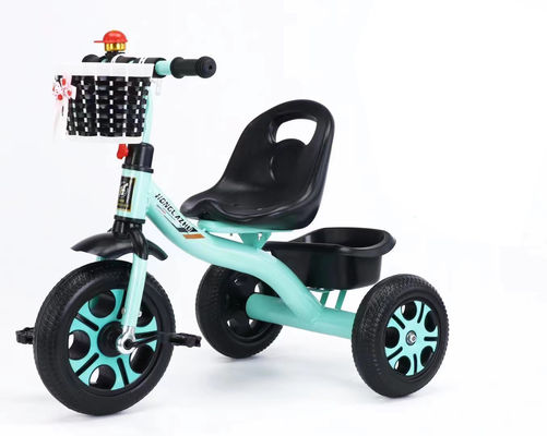 2023 Baby Trike Manos de carga rápida y cesta delantera tejida para niños de 2 a 5 años