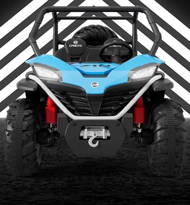 Popular 12V UTV Ride On Car para Niños Control remoto Luz LED Dos asientos Rojo Azul Blanco