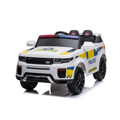 Tipo de plástico PP estilo policial coche niños juguetes coche de paseo con mando a distancia eléctrico 12V