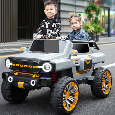 Coches eléctricos de 2 asientos para niños de 12 V con control remoto y diseño de gran tamaño