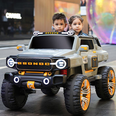 Coches eléctricos de 2 asientos para niños de 12 V con control remoto y diseño de gran tamaño