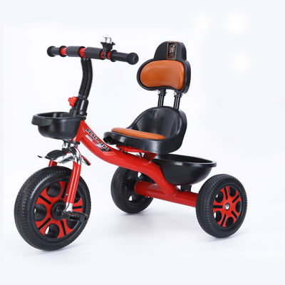 Asiento de cuero e instalación sin complicaciones 2023 Triciclo infantil para niños de 5-7 años