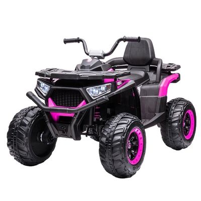 Rojo Negro Blanco Rosa Niños 4 ruedas Viajar en Atv Powerwheel 12v coche eléctrico para niños