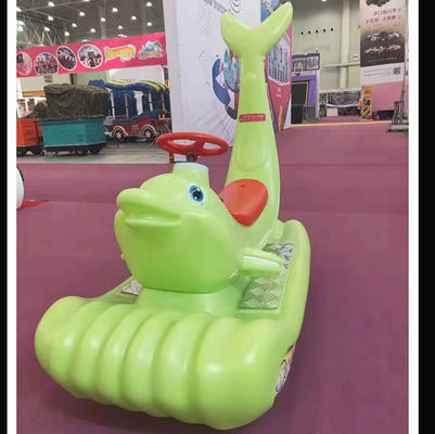 Unisex Electric Ride On Car para niños y adultos Parque de diversiones de coloridos delfines deslumbrante