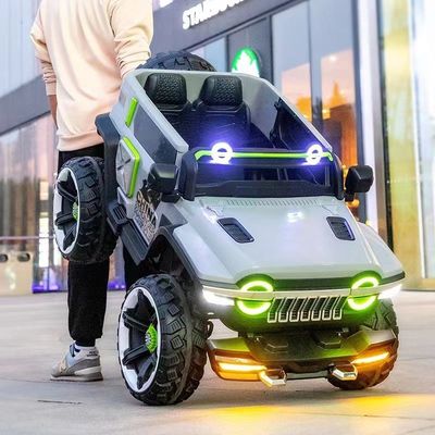 Control remoto Función de educación temprana 12V Conducción eléctrica en coche para niños 390 * 4 motor