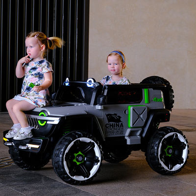 Control remoto Función de educación temprana 12V Conducción eléctrica en coche para niños 390 * 4 motor