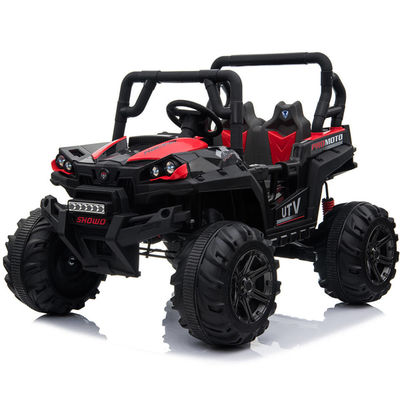 Control remoto y diseño colorido 12V eléctrico 4x4 UTV Off-Road Ride On Cars para niños