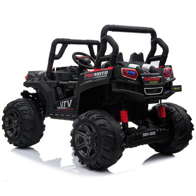 Control remoto y diseño colorido 12V eléctrico 4x4 UTV Off-Road Ride On Cars para niños