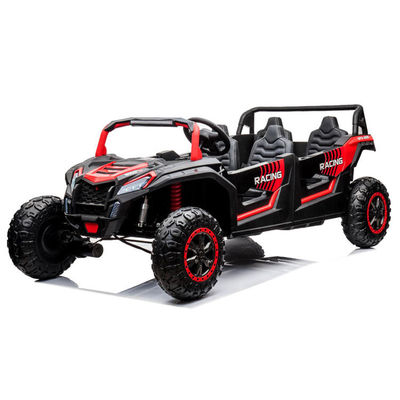 Control remoto 24v UTV 4 plazas para adultos y niños en color rojo rosa