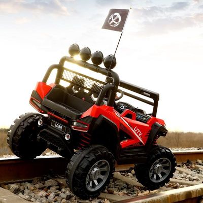 CE GCC certificado 12V eléctrico UTV niños viajar en coche con control remoto y de dos plazas 163pcs