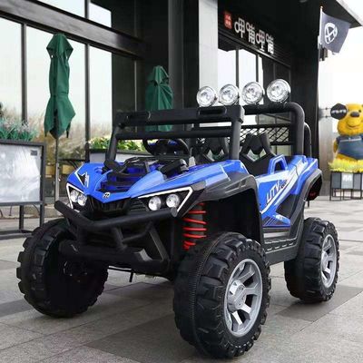 Unisex bebé puede sentarse juguete batería recargable control remoto 12v eléctrico utv coche para niños