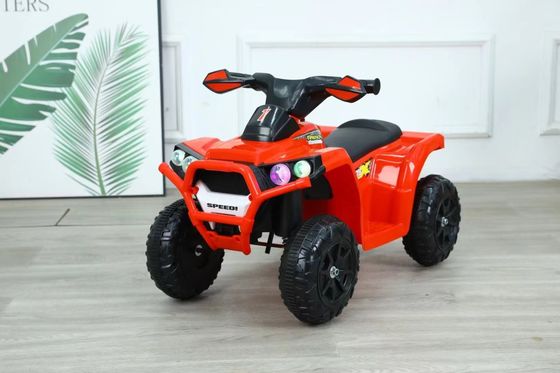 Rango de edad de 2 a 4 años Viajar en plástico en coches eléctricos de 6 V Juguetes con iluminación y música