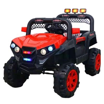 Socket MP3 y control remoto 2 asientos en SUV juguete para niños 12v batería eléctrica de automóvil