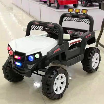 Socket MP3 y control remoto 2 asientos en SUV juguete para niños 12v batería eléctrica de automóvil