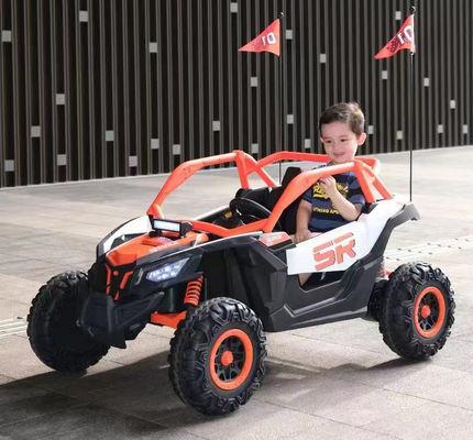 Tamaño de cartón 1295*810*413cm 24V coche eléctrico para niños con mando a distancia y 2 asientos